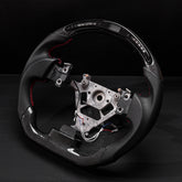 Revolve carbon fiber Flat Customized Sport Universal LED Steering Wheel NISSAN 350Z - revolvesteering